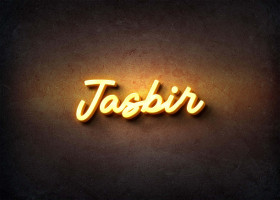 Glow Name Profile Picture for Jasbir