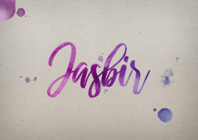 Jasbir Watercolor Name DP