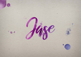 Jase Watercolor Name DP