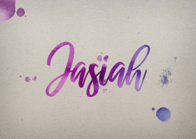 Jasiah Watercolor Name DP