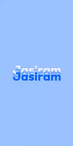 Name DP: Jasiram