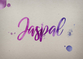 Jaspal Watercolor Name DP