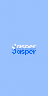 Name DP: Jasper