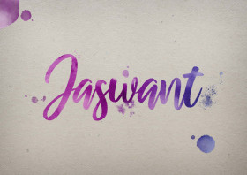 Jaswant Watercolor Name DP