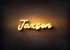 Glow Name Profile Picture for Jaxson
