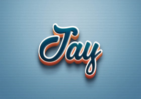 Cursive Name DP: Jay