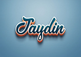 Cursive Name DP: Jaydin
