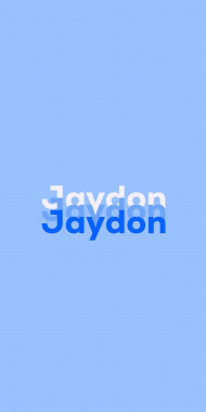 Name DP: Jaydon