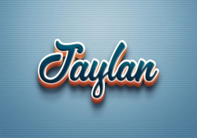 Cursive Name DP: Jaylan