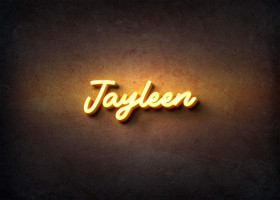 Glow Name Profile Picture for Jayleen