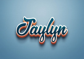 Cursive Name DP: Jaylyn