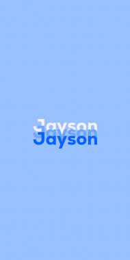 Name DP: Jayson