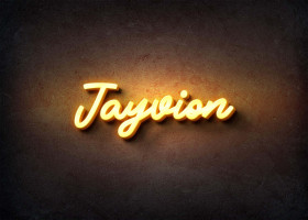 Glow Name Profile Picture for Jayvion