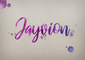 Jayvion Watercolor Name DP