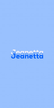 Name DP: Jeanetta