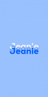 Name DP: Jeanie
