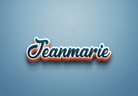 Cursive Name DP: Jeanmarie