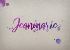 Jeanmarie Watercolor Name DP