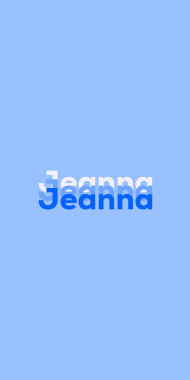 Name DP: Jeanna