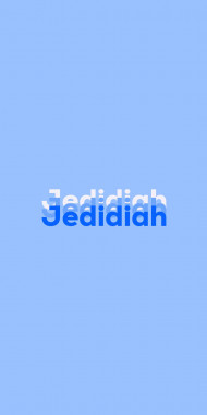 Name DP: Jedidiah
