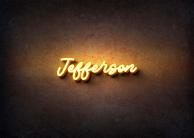 Glow Name Profile Picture for Jefferson
