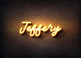 Glow Name Profile Picture for Jeffery