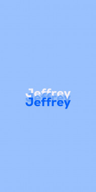 Name DP: Jeffrey