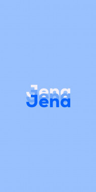 Name DP: Jena