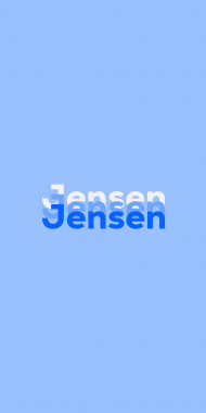 Name DP: Jensen