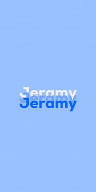 Name DP: Jeramy