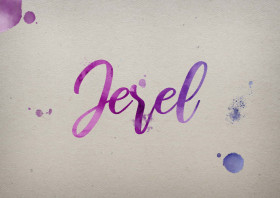 Jerel Watercolor Name DP