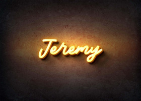 Glow Name Profile Picture for Jeremy