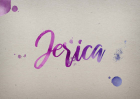Jerica Watercolor Name DP
