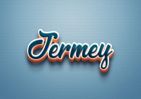 Cursive Name DP: Jermey