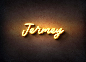 Glow Name Profile Picture for Jermey