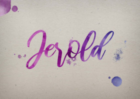 Jerold Watercolor Name DP
