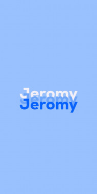 Name DP: Jeromy