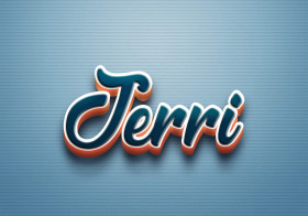 Cursive Name DP: Jerri