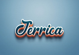 Cursive Name DP: Jerrica