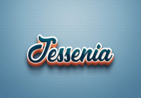 Cursive Name DP: Jessenia