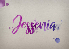 Jessenia Watercolor Name DP