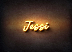 Glow Name Profile Picture for Jessi