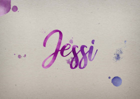 Jessi Watercolor Name DP