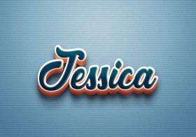 Cursive Name DP: Jessica