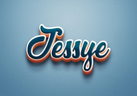 Cursive Name DP: Jessye