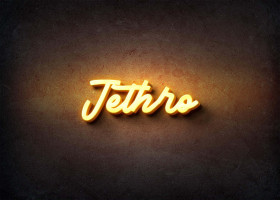 Glow Name Profile Picture for Jethro