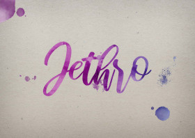 Jethro Watercolor Name DP