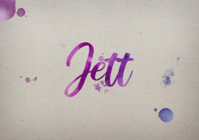 Jett Watercolor Name DP