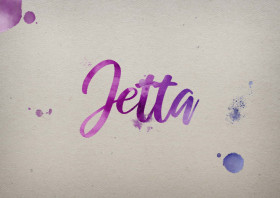 Jetta Watercolor Name DP
