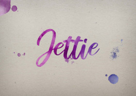 Jettie Watercolor Name DP